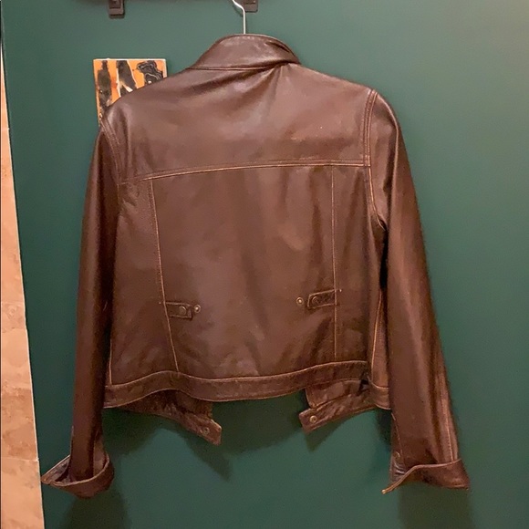 Real leather jacket - Picture 4 of 4